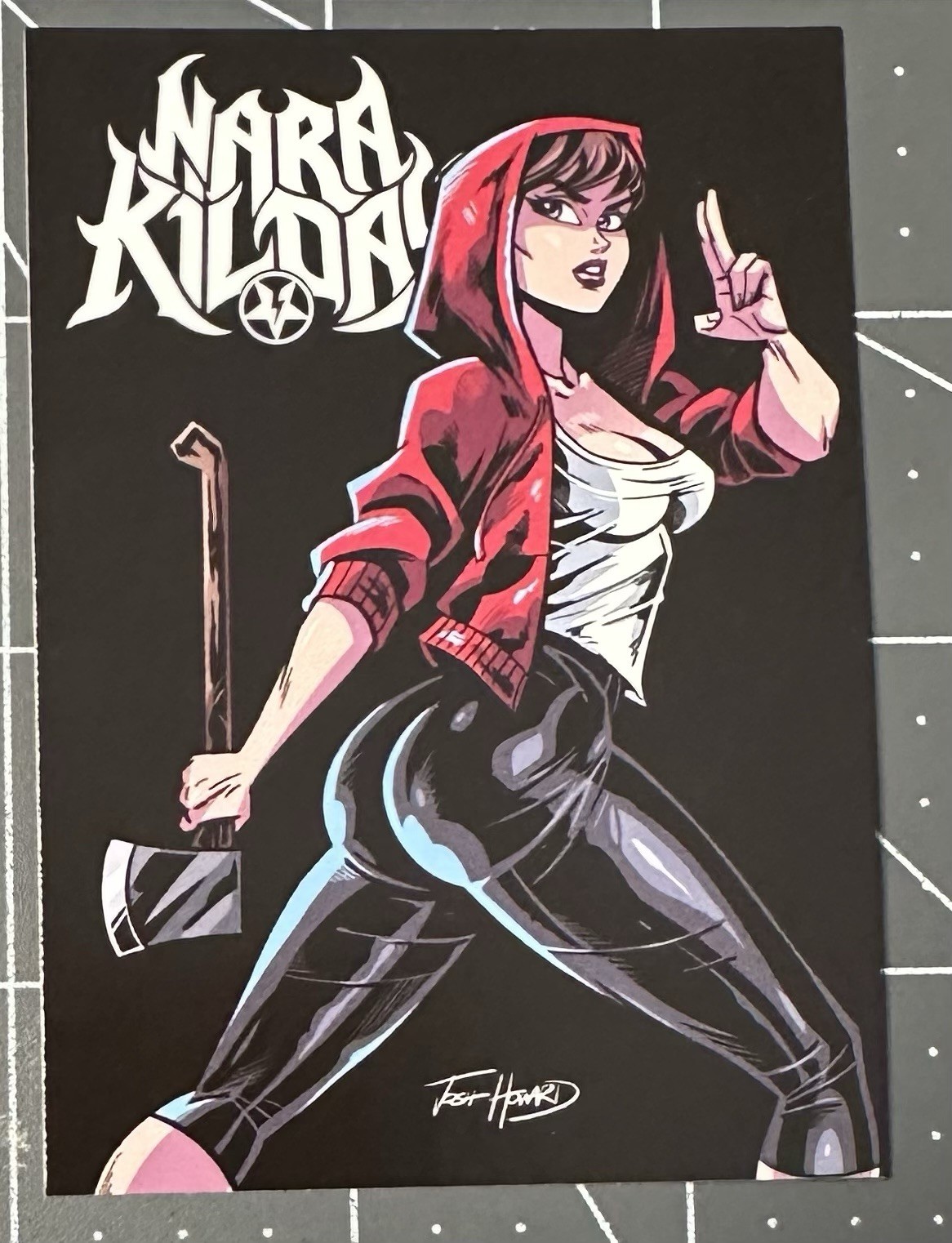 DEAD AT 17: REVIVAL #1 “Battle Ready” Trading Card  Josh Howard