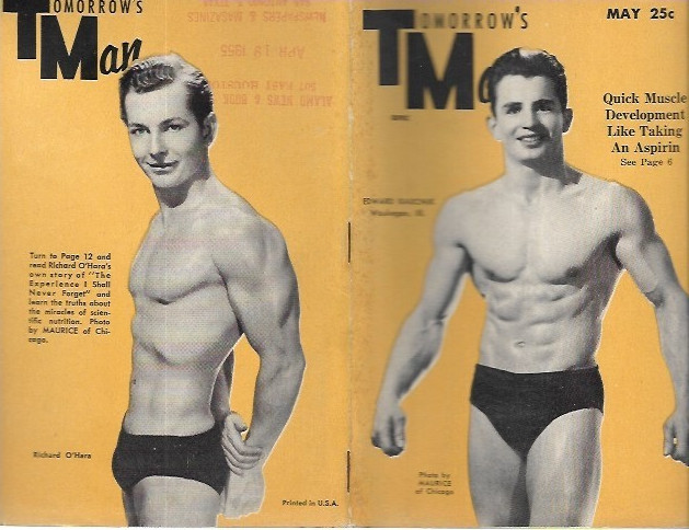 TOMORROW\'S MAN MAY 1955 Pocketsize Physique Magazine