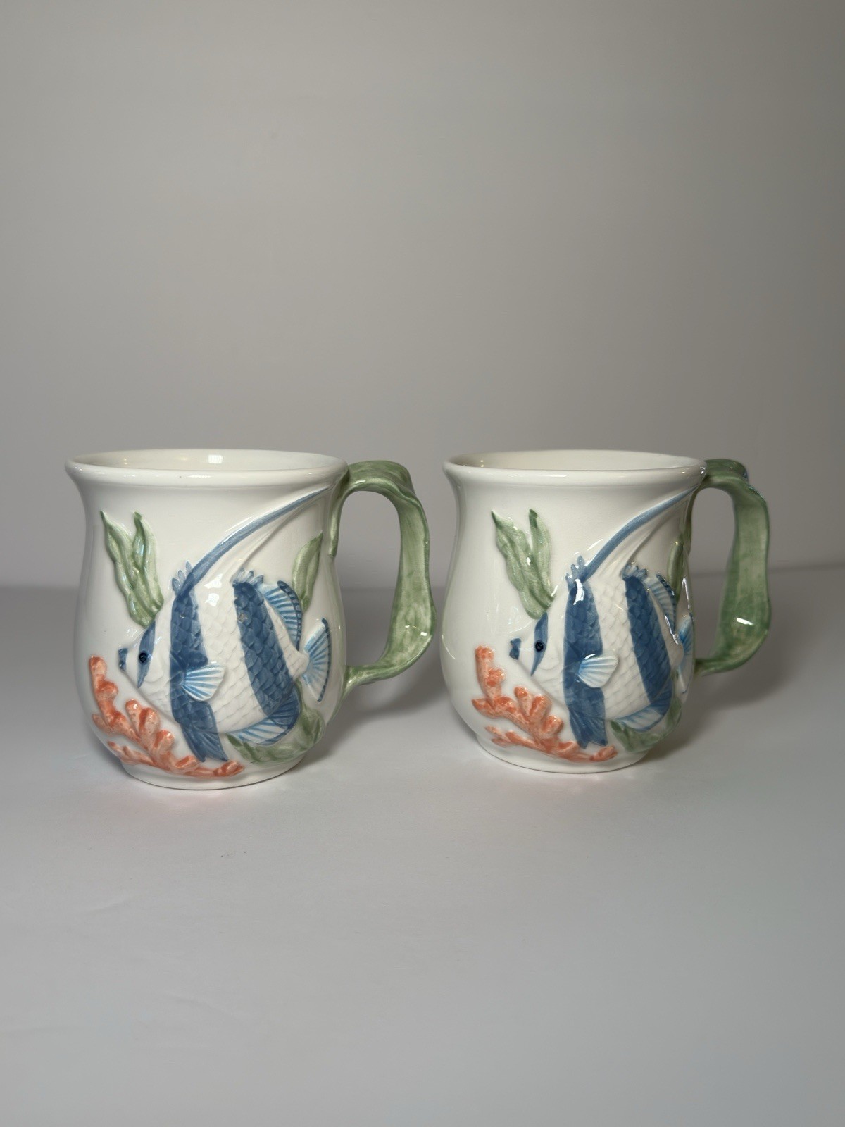 Vintage Japanese Takahashi San Francisco Hand Painted Coffee Tea Cup Fish Vintage Japanese Takahashi San Francisco Hand Painted Coffee Tea Cup Fish