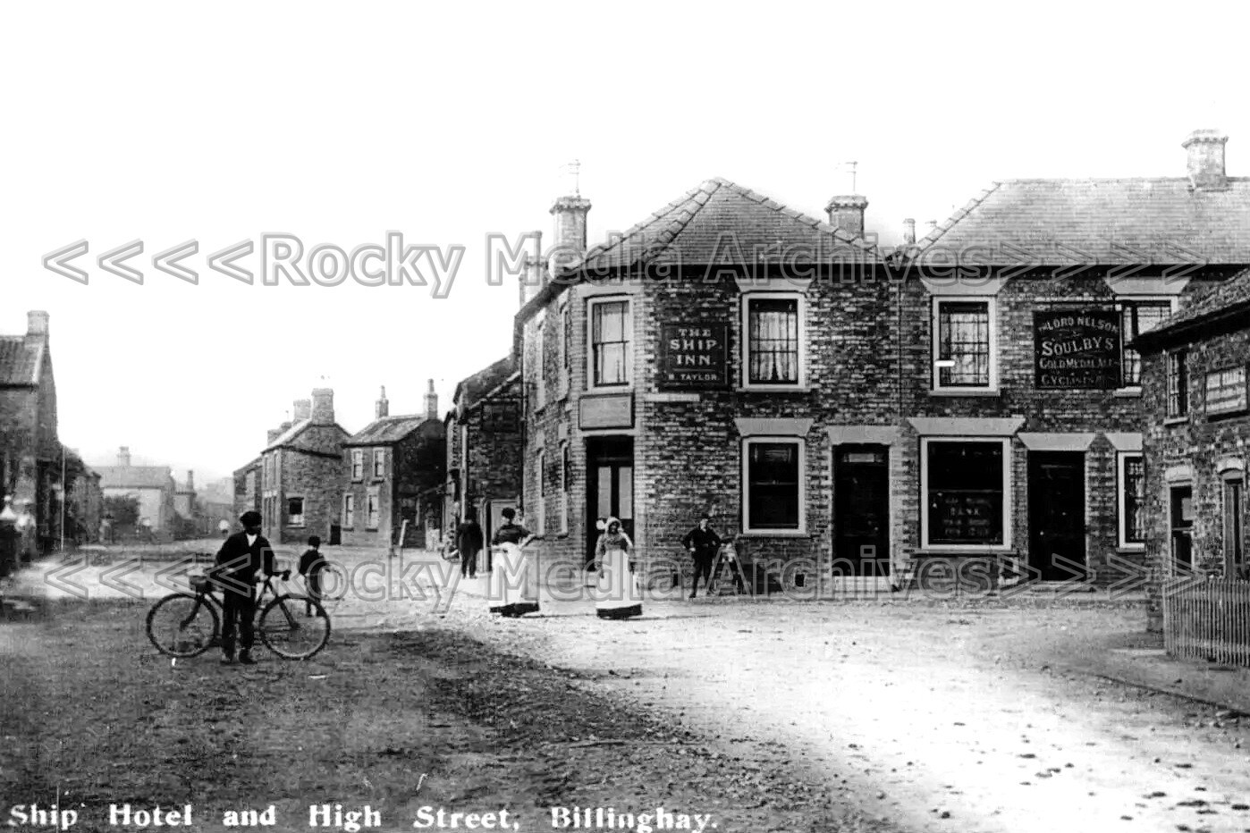 Tzz-11 The Ship Hotel Inn, High Street, Billinghay, Lincolnshire. Photo