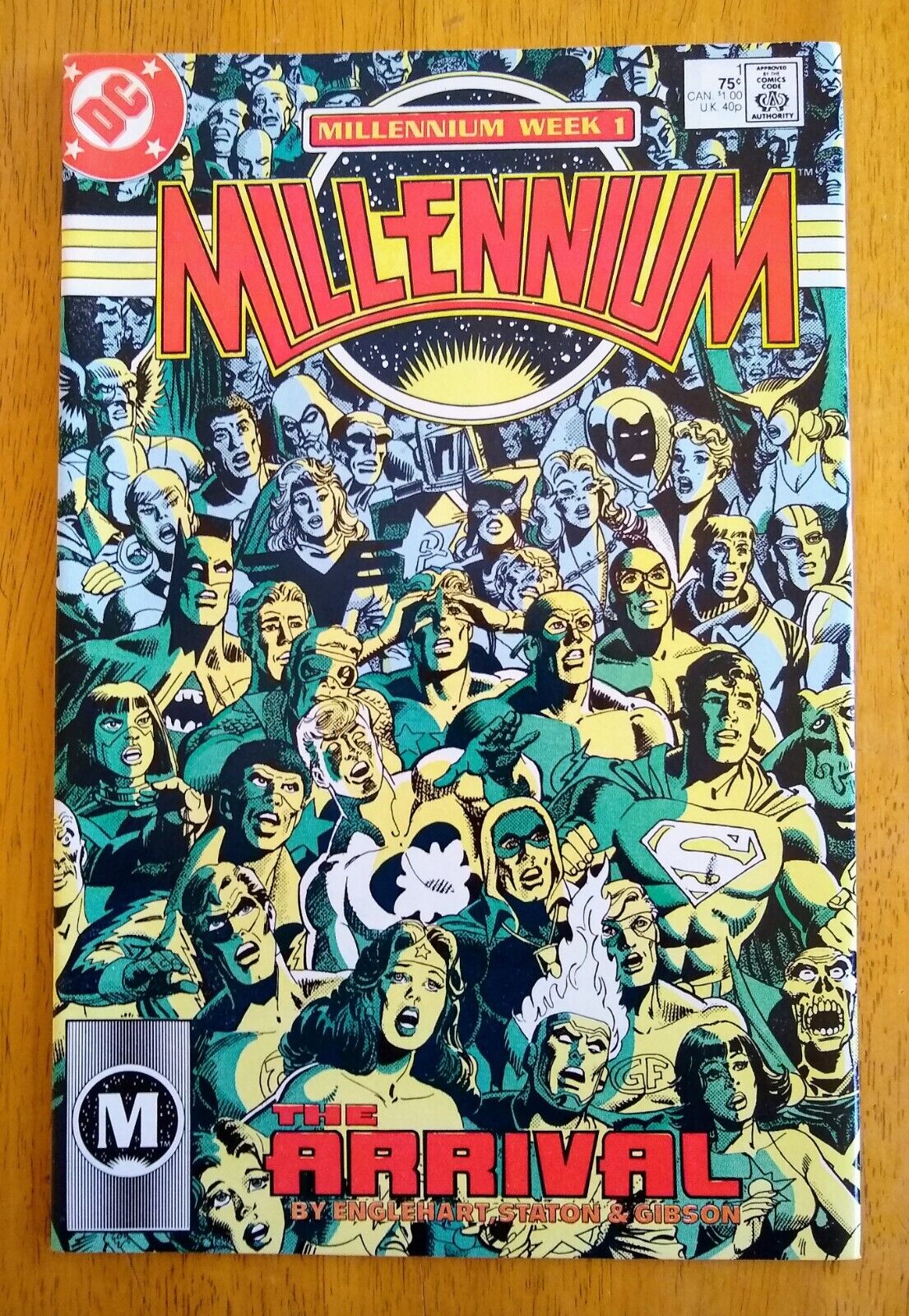 Millennium #1 The Arrival Millennium Week 1 DC 1987 Comic Book Englehart Gibson