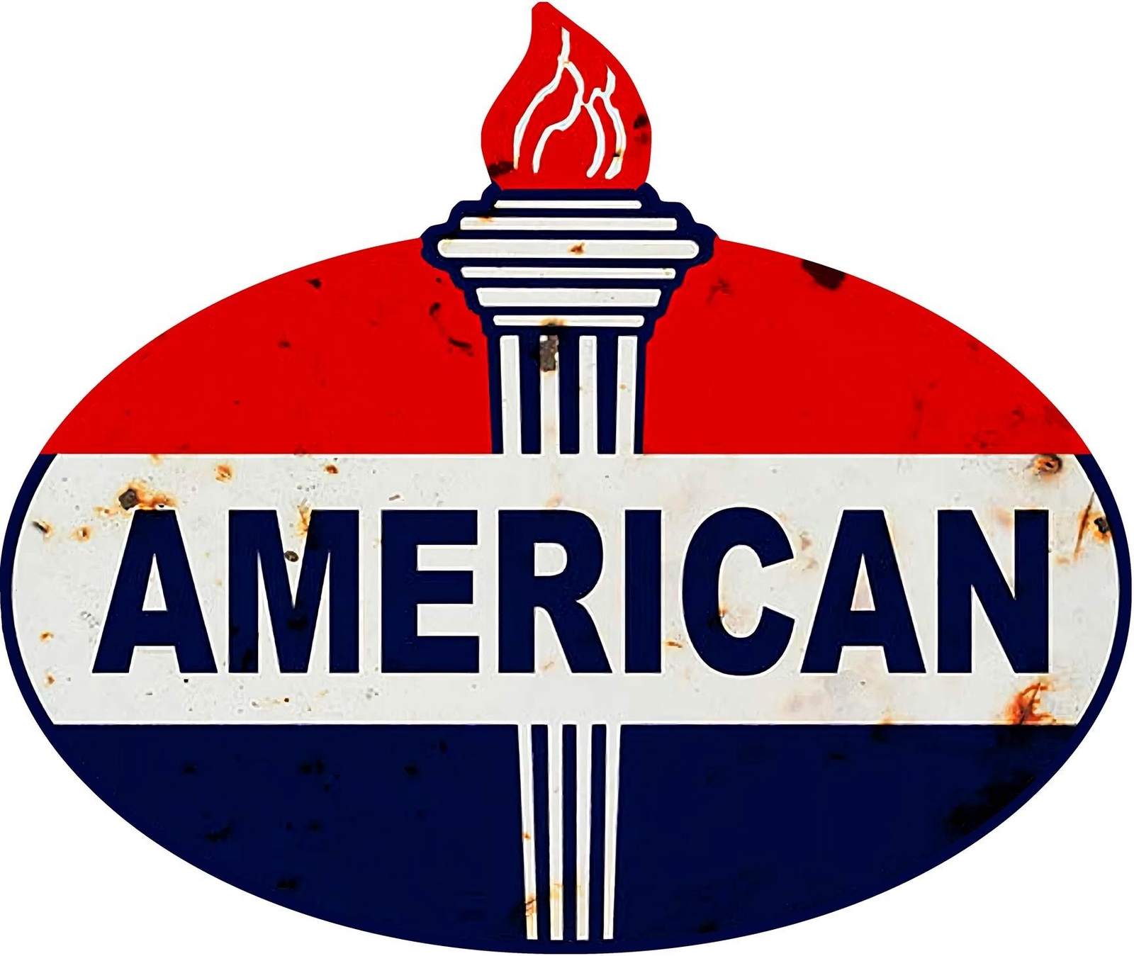 AMERICAN GAS COMPANY TORCH FLAME 36\
