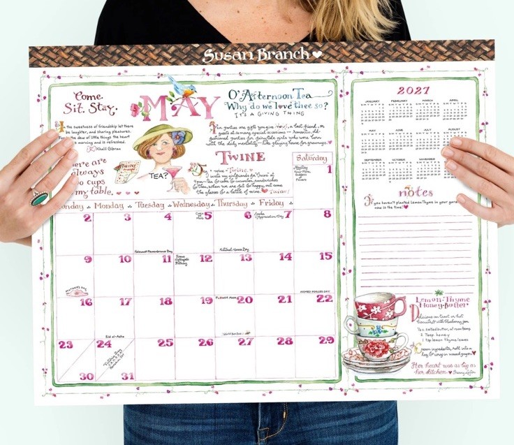 2027 Susan Branch Large Desk Pad Calendar - 22 x 17 inches. Beautiful. New. 2027 Susan Branch Large Desk Pad Calendar - 22 x 17 inches. Beautiful. New.