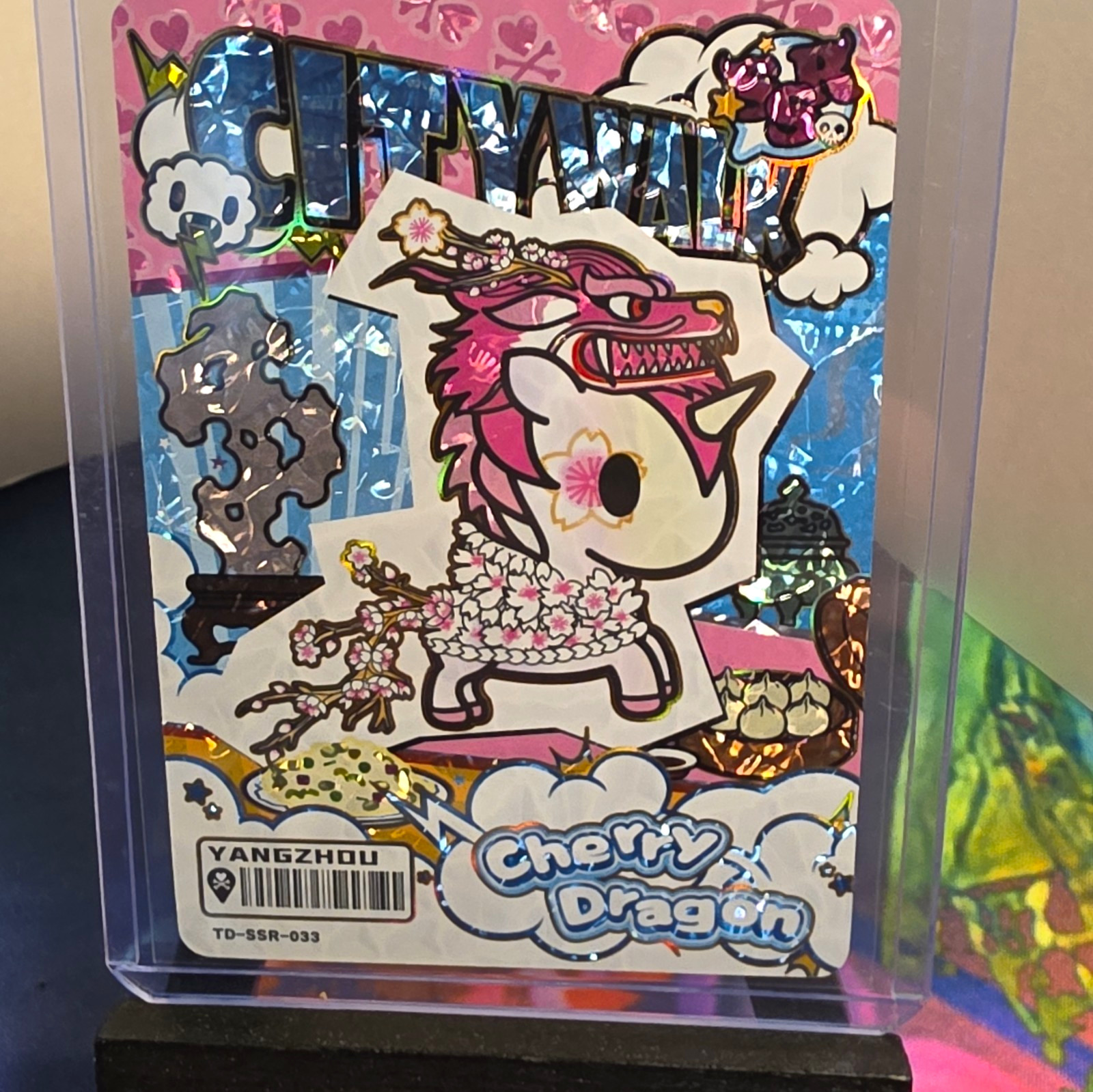 tokidoki KAYOU Cherry Dragon Hologram Non-Sport Trading Card TD-SSR-033 2024