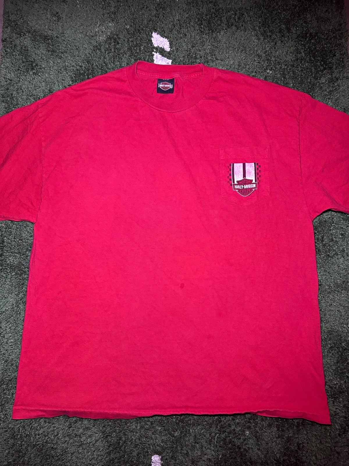 Harley-Davidson Budke's Legendary North Platte Nebraska Red T-Shirt xxl