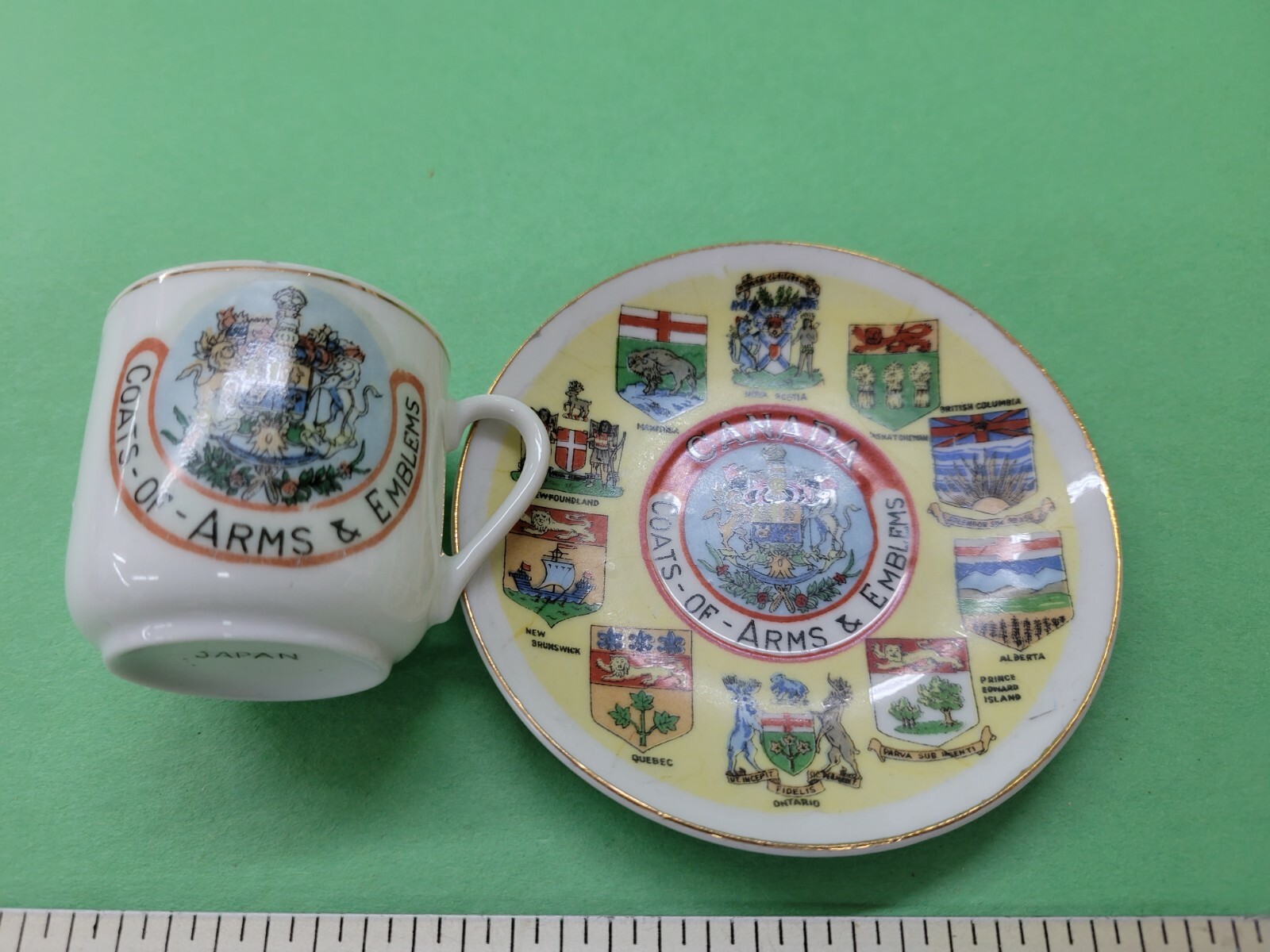 Vintage Canada Souvenir Cup and Saucer