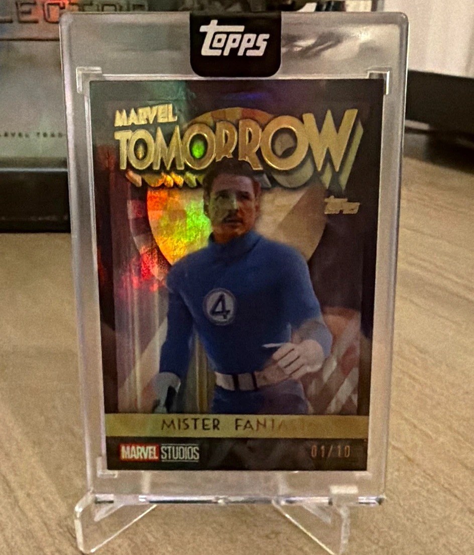 Topps Marvel Tomorrow Mister Fantastic Reed Richards MT-1 2023 Serial  1/10
