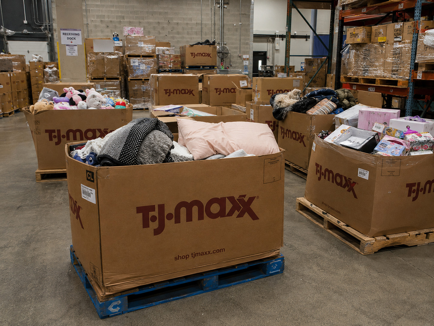 TJ Maxx Merchandise Assortment with Everyday Home Essentials