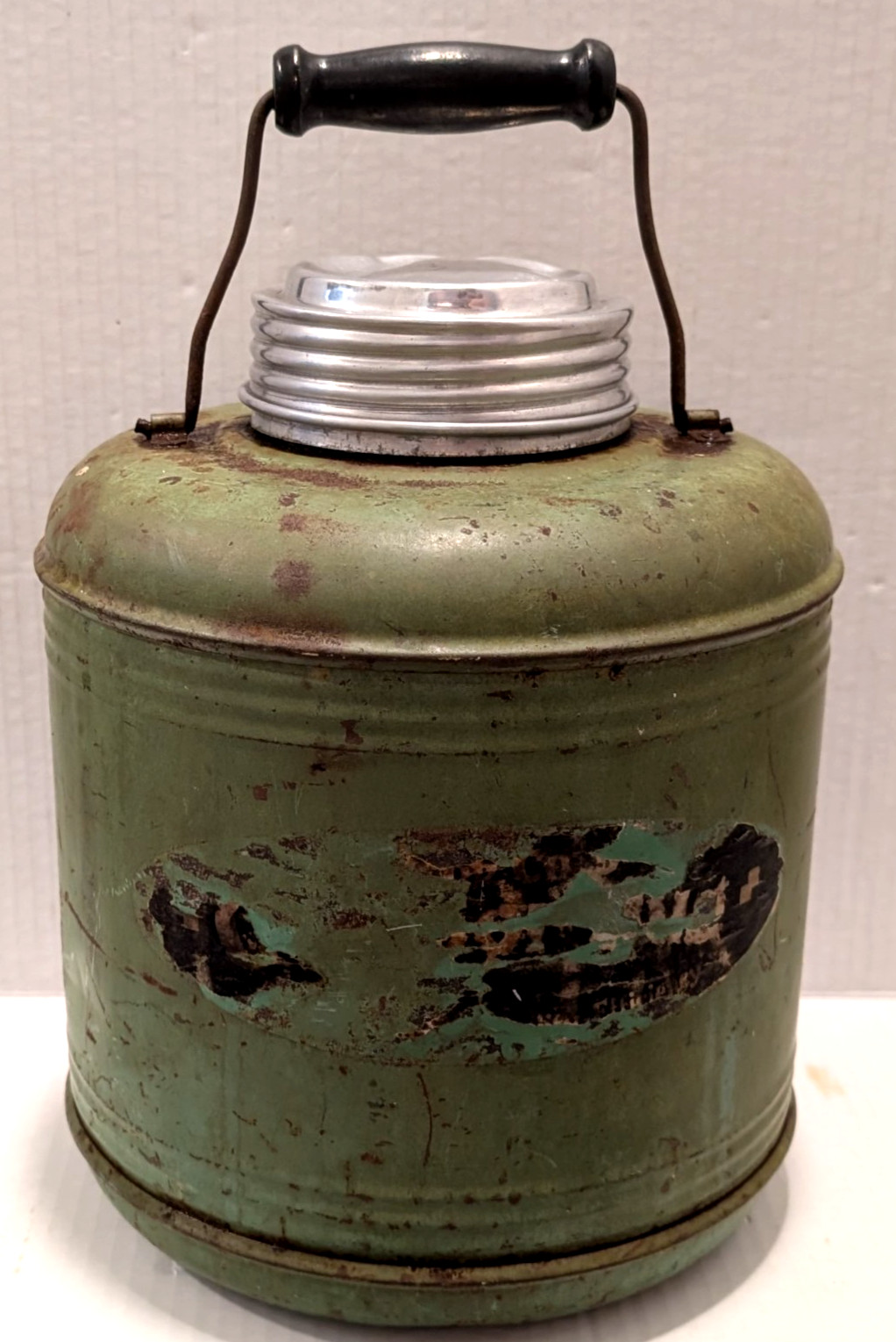 Vintage Monarch Therma-A-Jug Green Metal Insulated Ceramic Hot / Cold 1 Gallon Vintage Monarch Therma-A-Jug Green Metal Insulated Ceramic Hot / Cold 1 Gallon