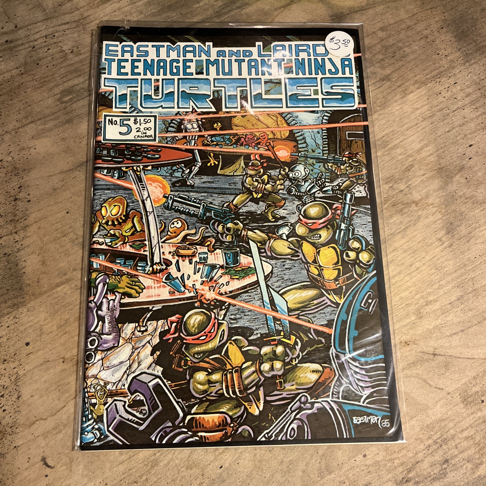 Eastman and Laird's Teenage Mutant Ninja Turtles No. 5 (1985)