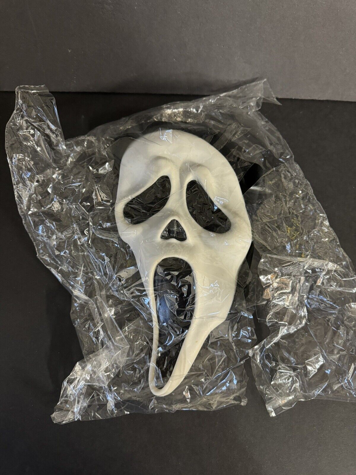 Vintage Ghost face Scream Easter Unlimited Mask Stamped REPLICA - NOT OFFICIAL