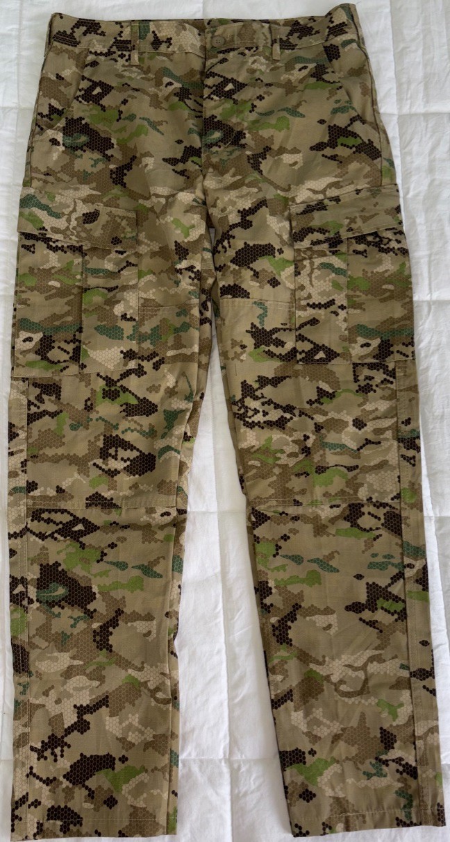 Super Rare Colombia Army Camaleon Desert Set Pant-Shirt-Hat Size 40 Long New