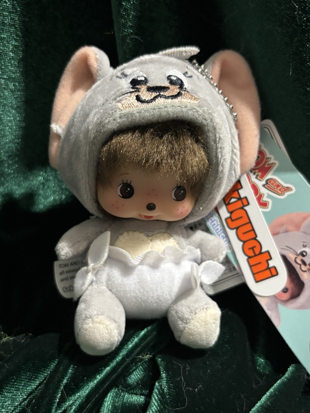 Monchhichi Bebichhichi Girl Tom & Jerry Collaboration Tuffy Cat Limited Edition