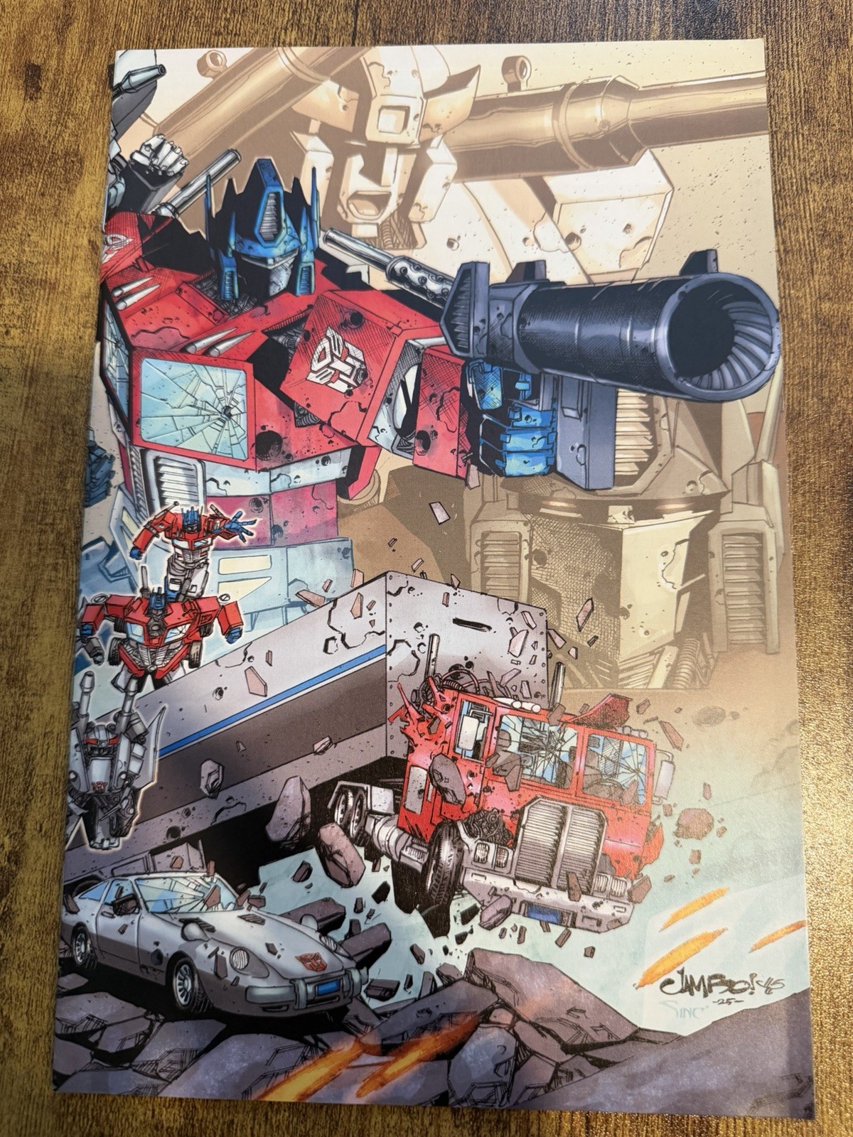 Energon Universe 1 2025 Special Topshelf ComicCon Retailer Exclusive Pack Jimbo