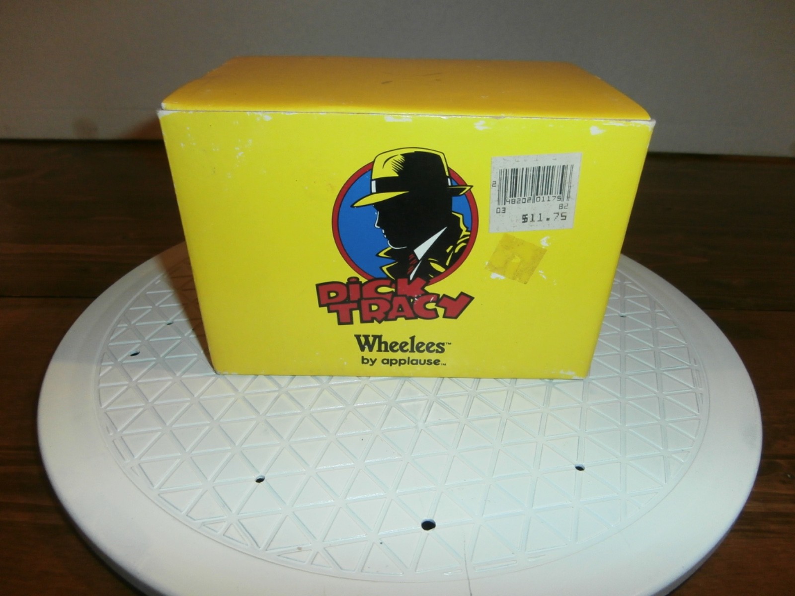 Dick Tracy Wheelees Police Car Ceramic Mug Applause 1990 with Original Box.