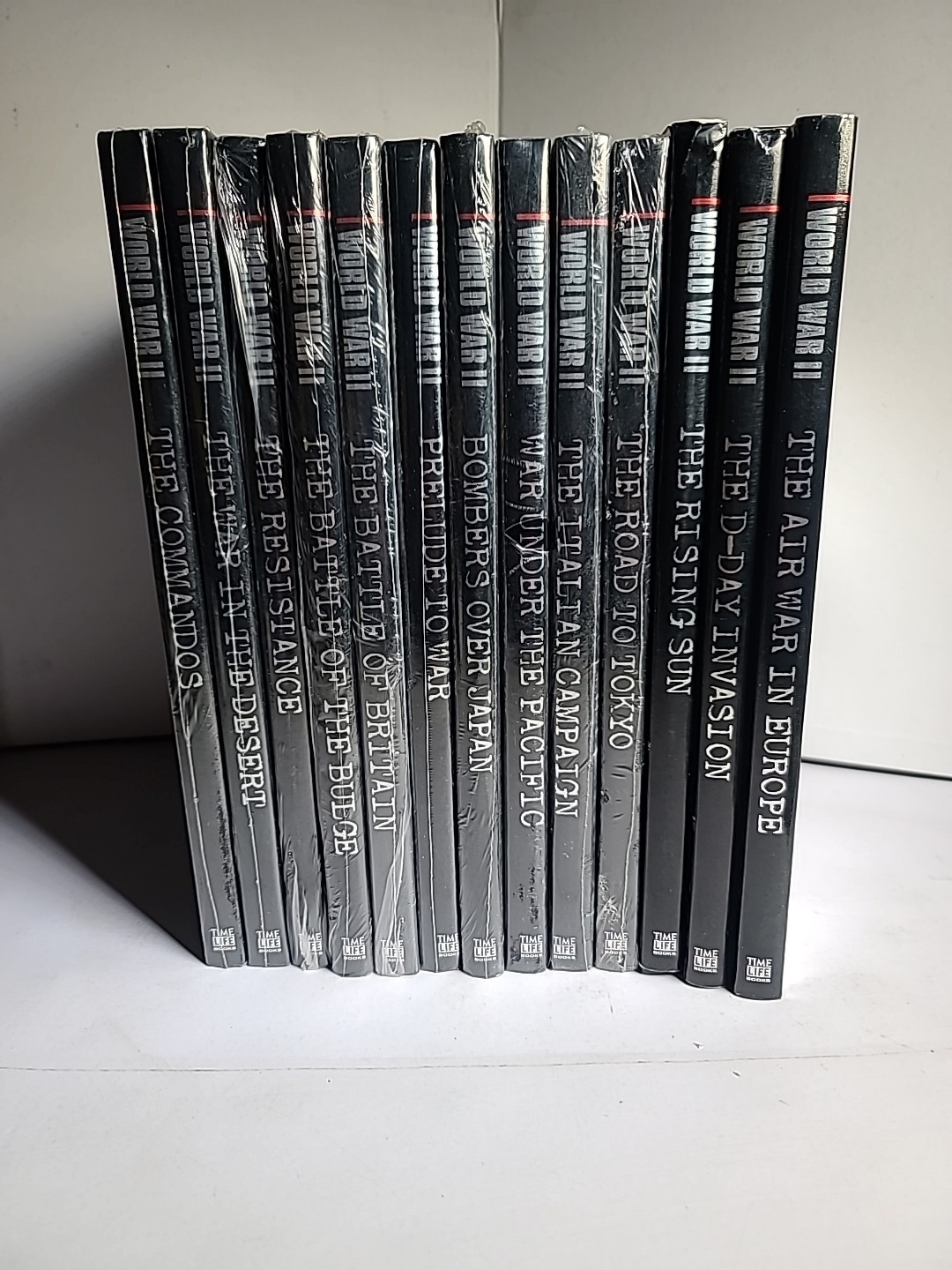 Time-Life World War II – Lot of 13 Books – 10 New Sealed + 3 Very Good – Militar