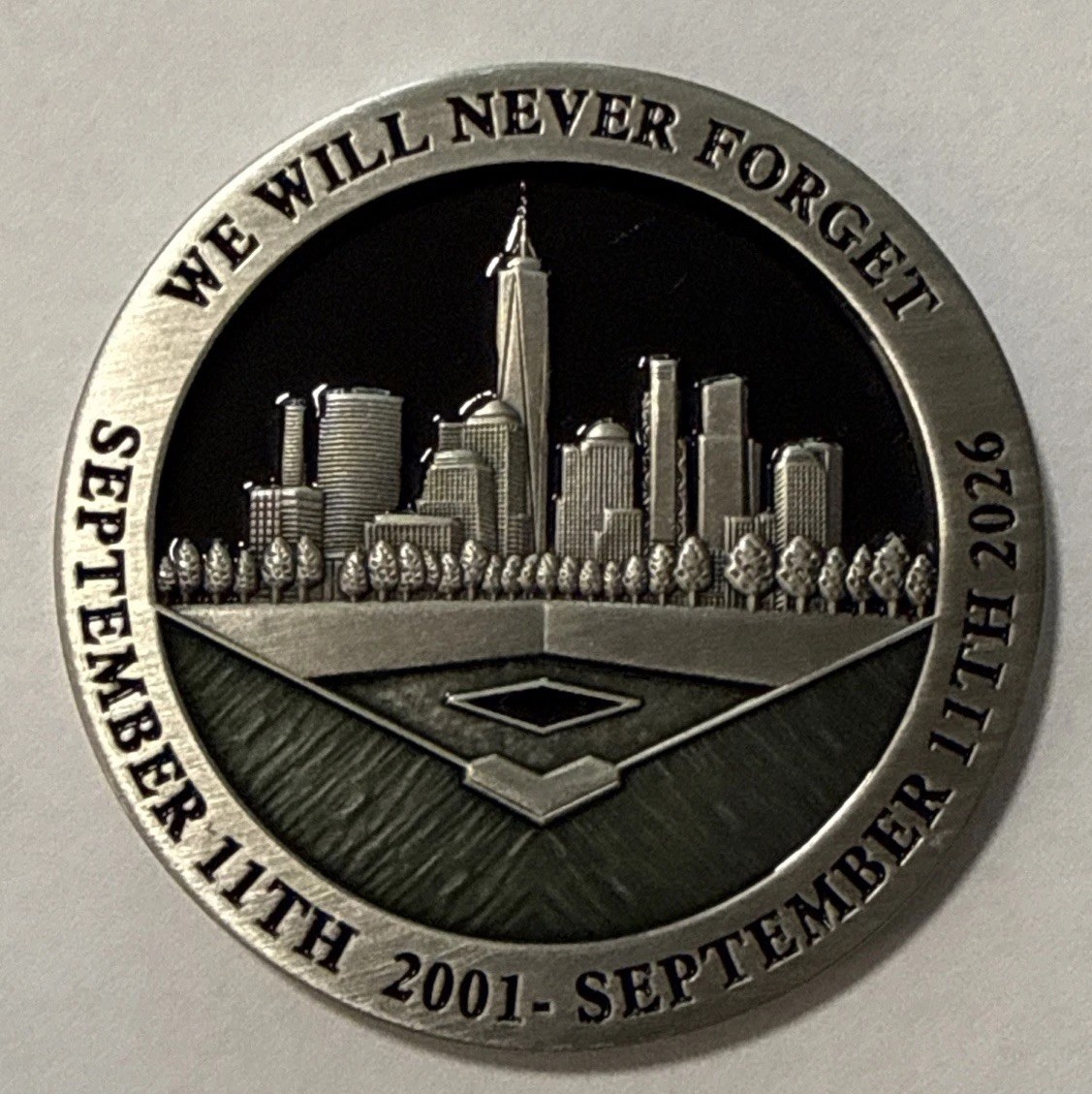 FBI 9/11 Memorial 25th Anniversary Challenge Coin