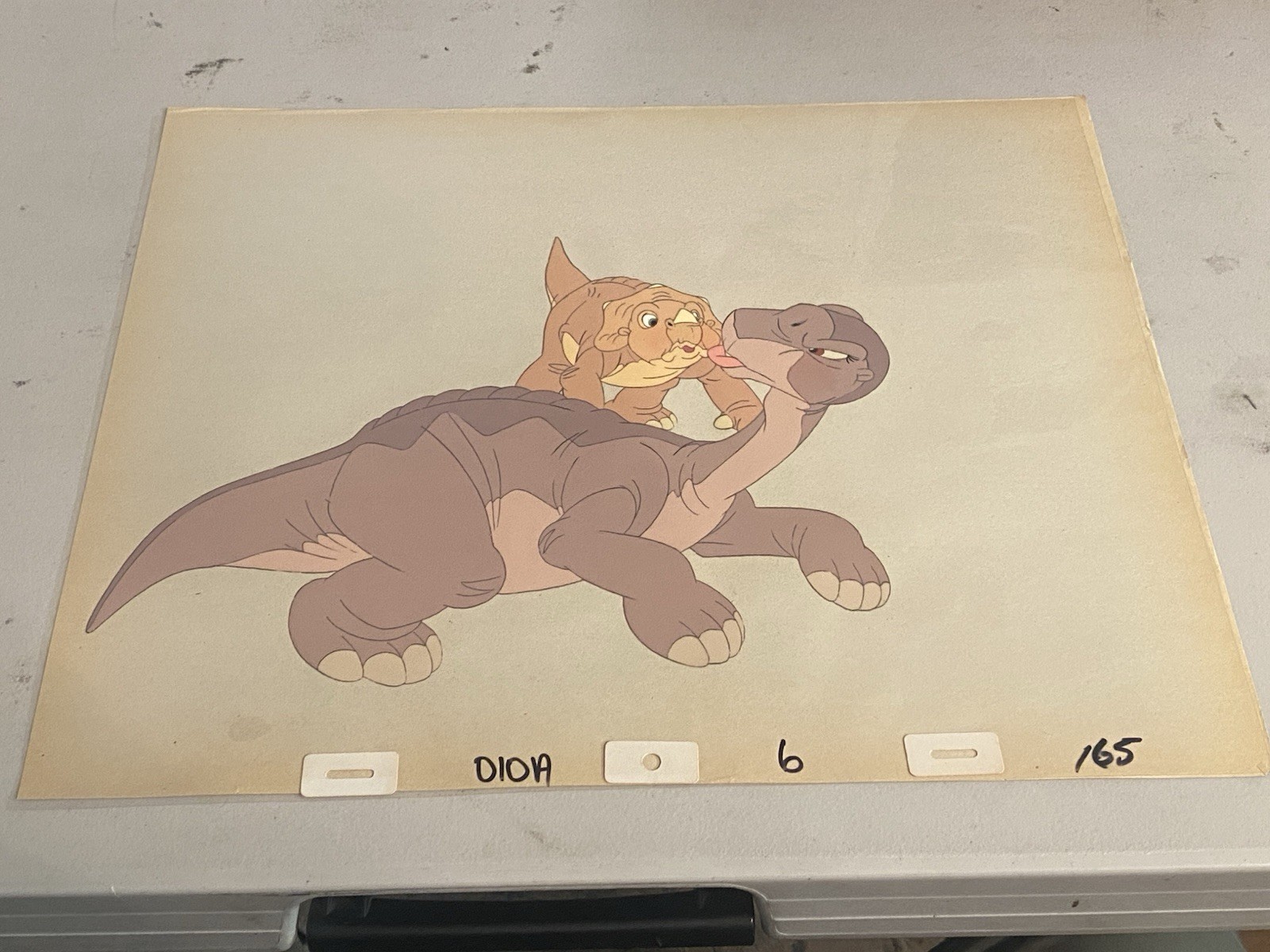 Land Before Time Original Movie Cel 1988