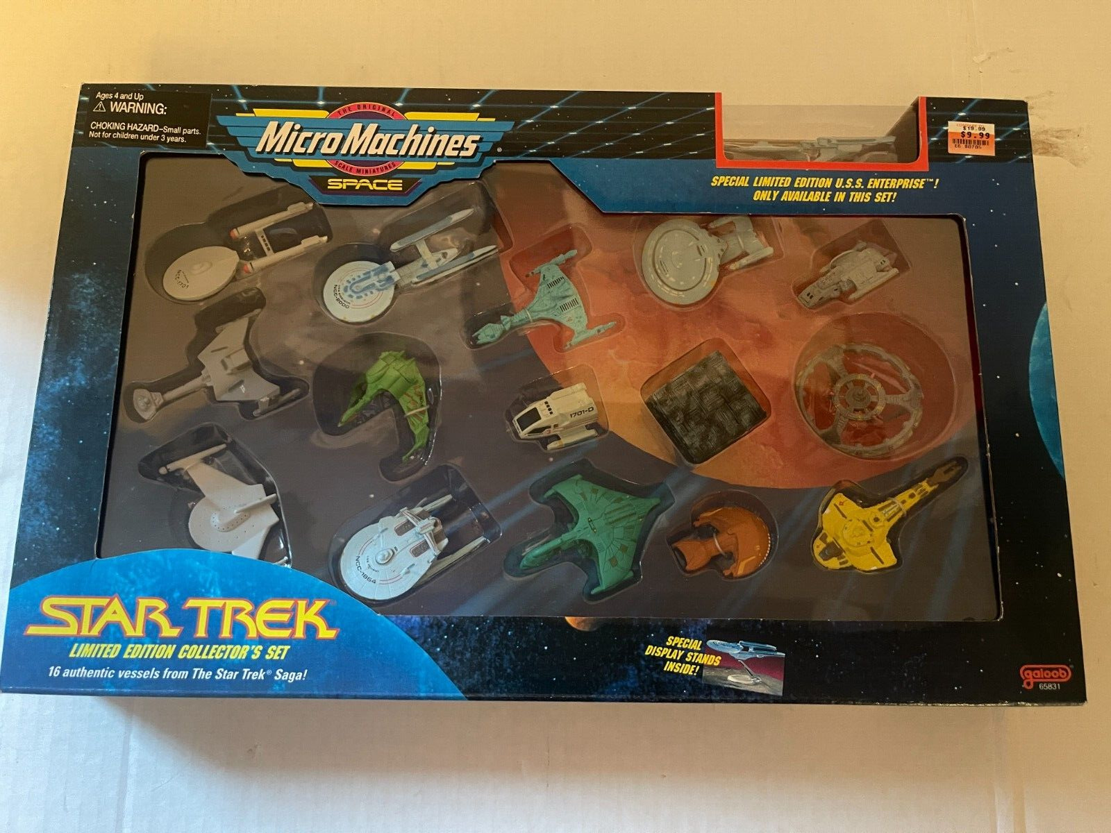 Galoob Micro Machines Star Trek Limited Edition Collector\'s Set (65831) Unopened