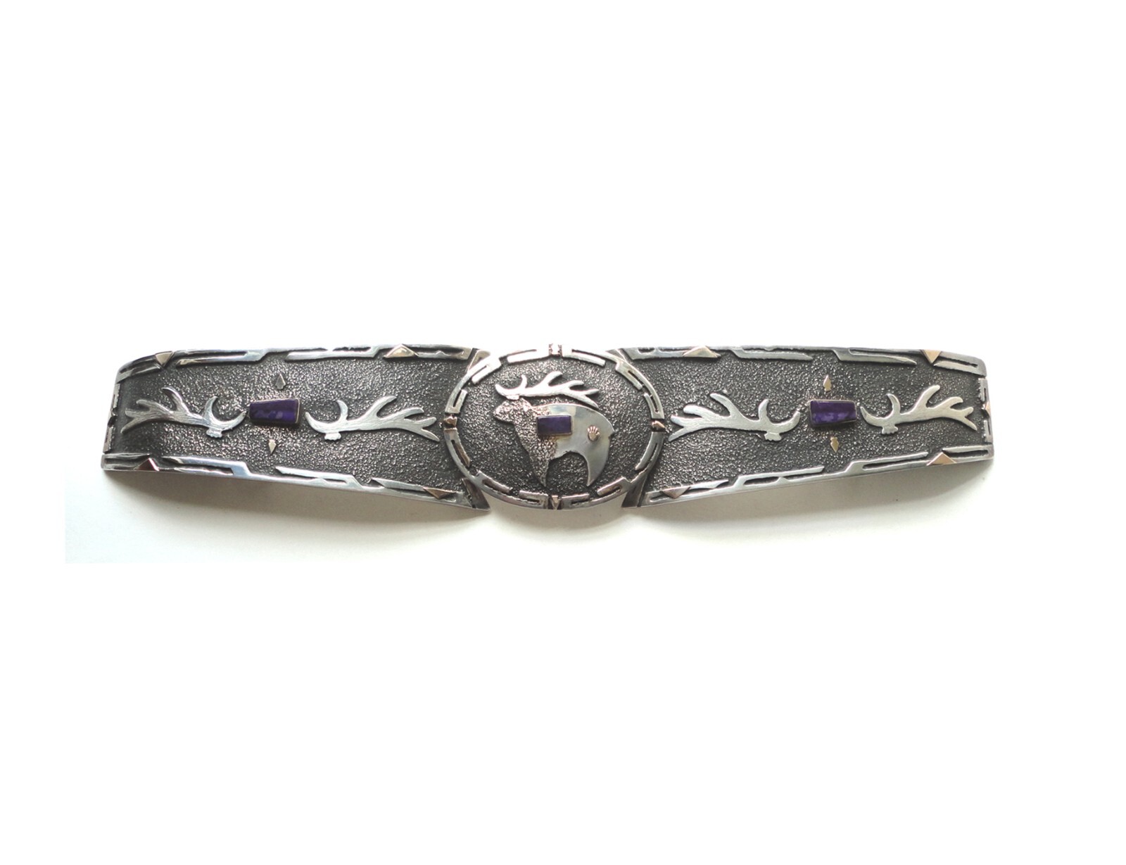 Statement RARE 14K/925 Lakota MICHAEL LITTLE ELK Belt/12