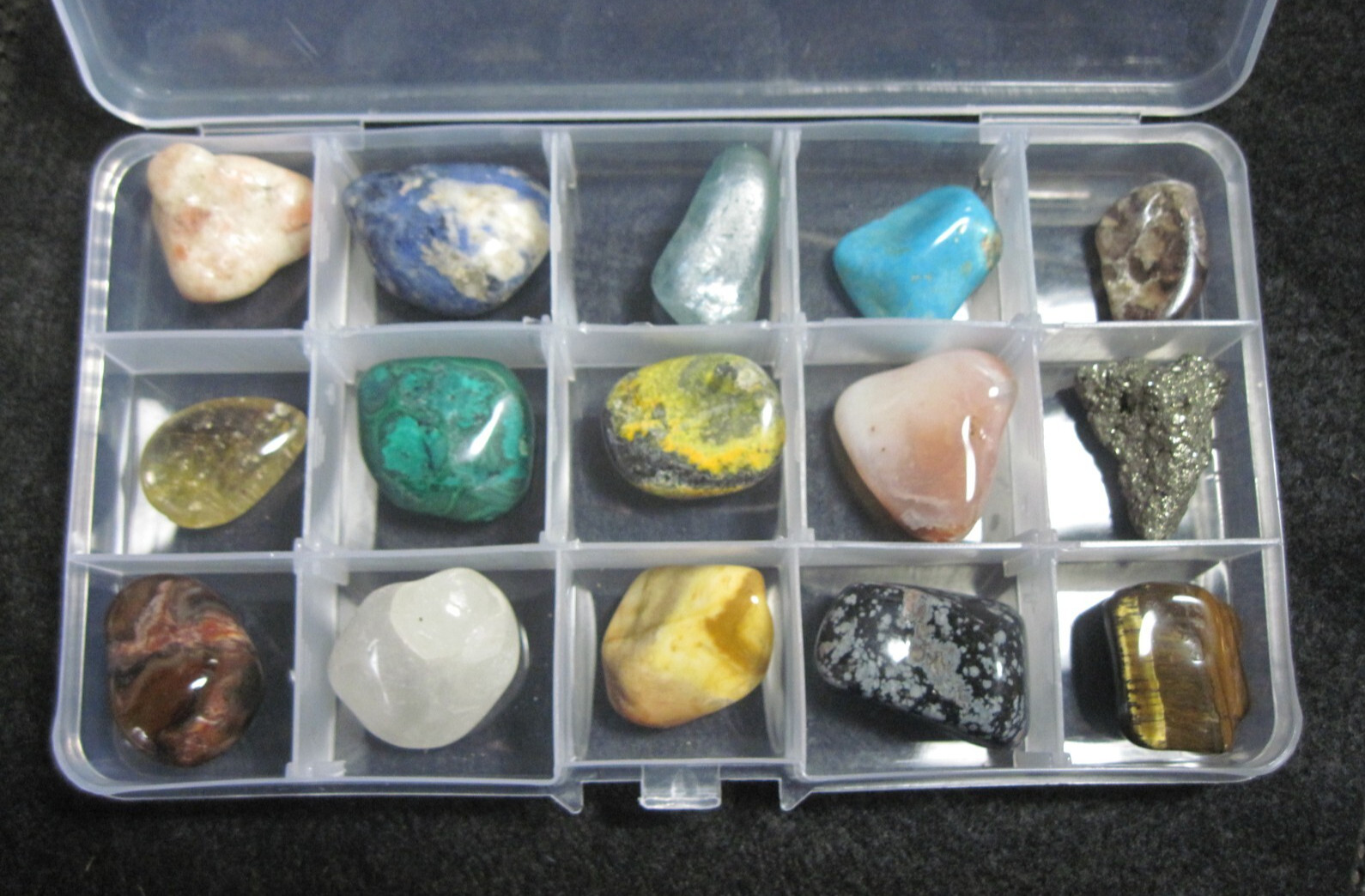 Gemstones and minerals collection #1