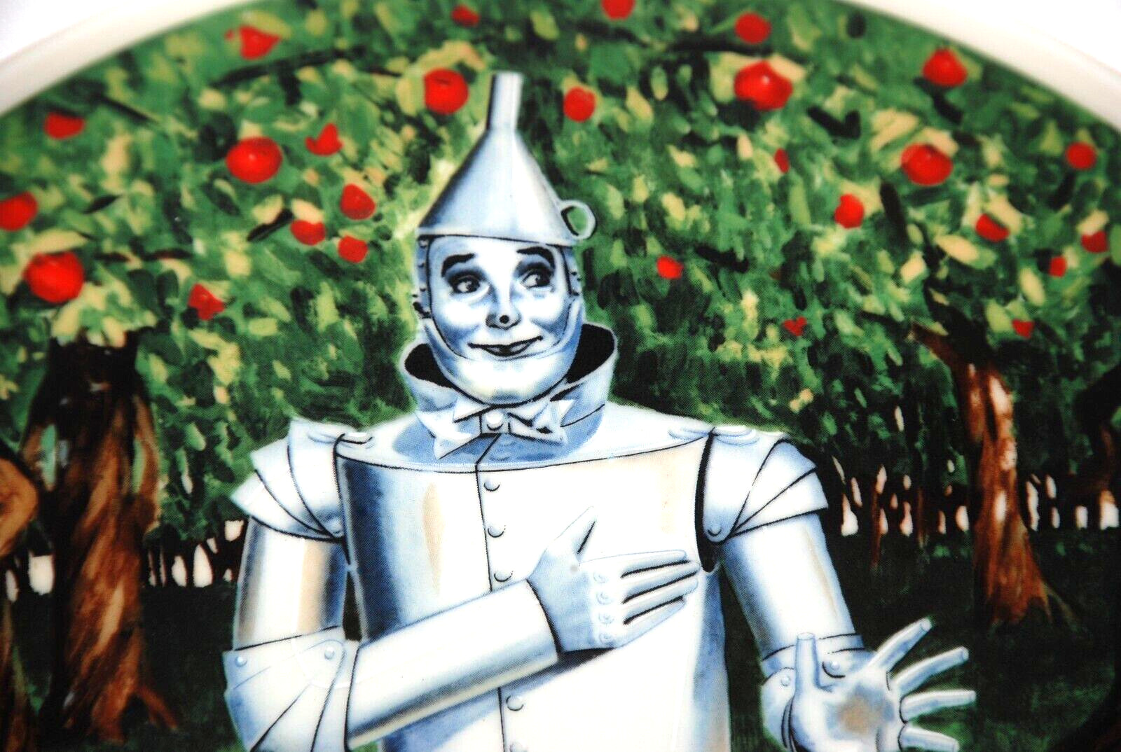Wizard of OZ Tin Man If I Only Had a Heart Plate 14063A Edwin Knowles 1978 MGM