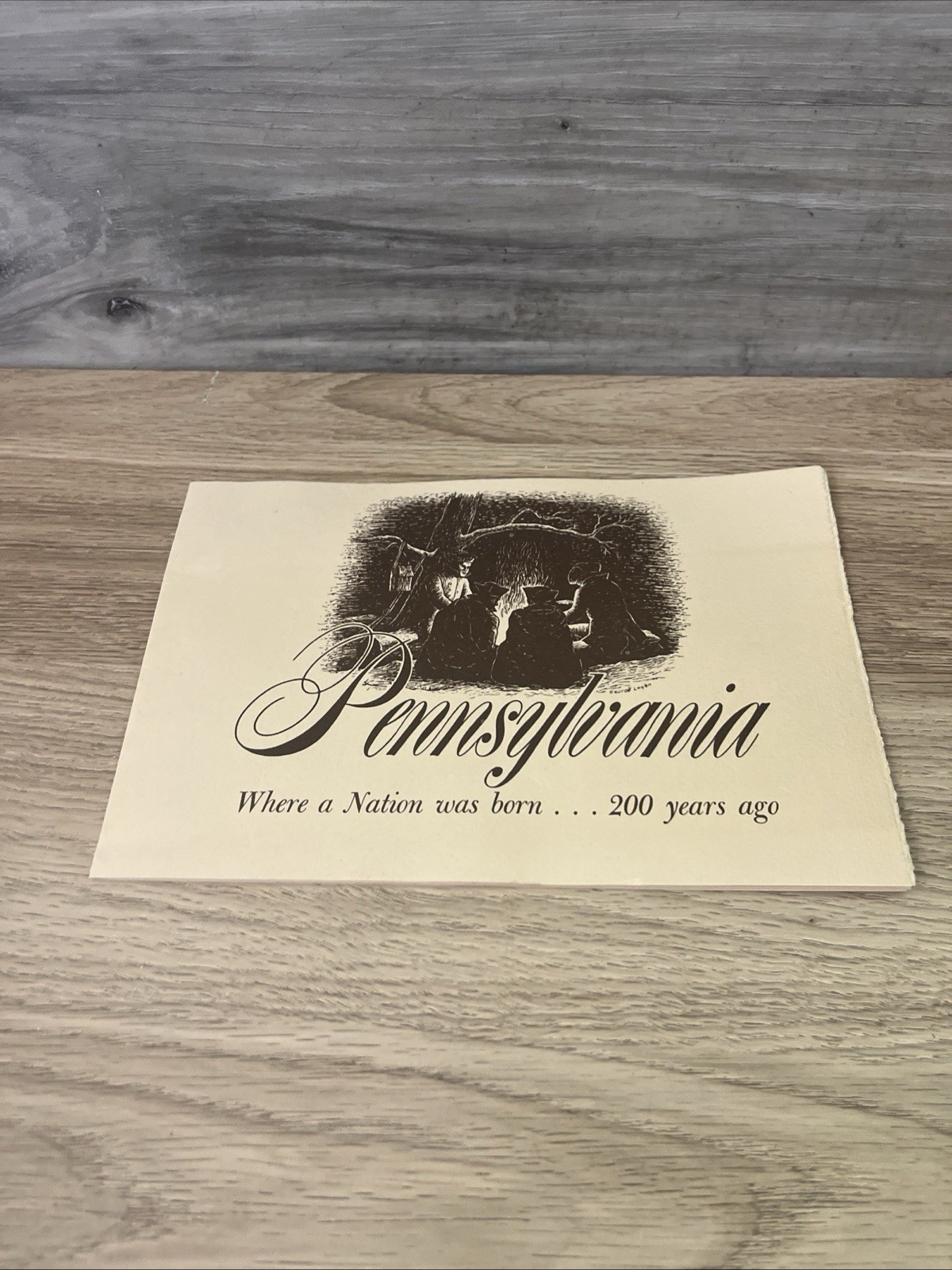 Vintage Pennsylvania Bicentennial Booklet Where a Nation Was Born 200 Years Ago Vintage Pennsylvania Bicentennial Booklet Where a Nation Was Born 200 Years Ago