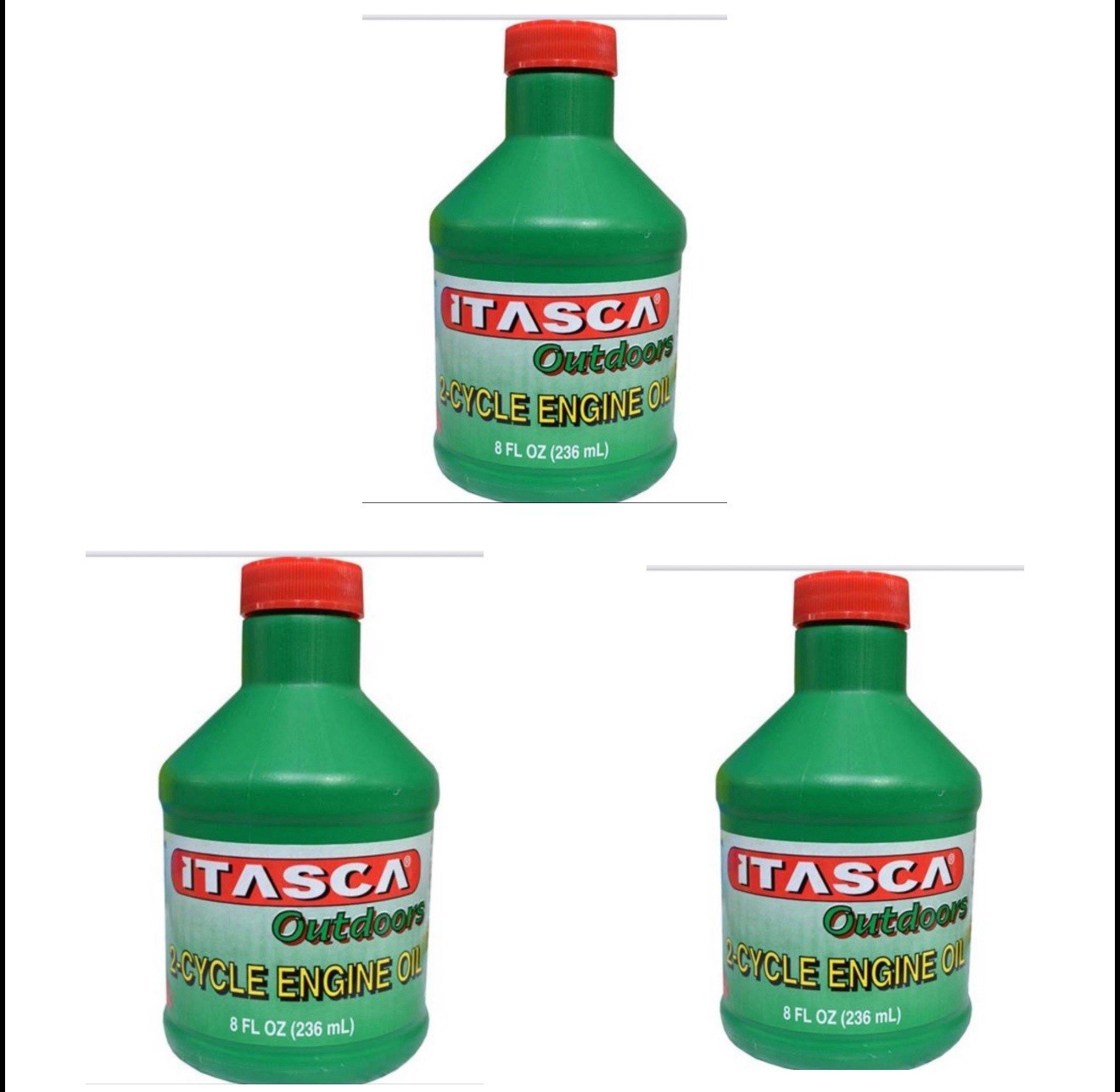 Lot Of 3 Itasca 2 cycle Engine Oil Outdoor Gas Oil Mix Engine Oil Lot Of 3 Itasca 2 cycle Engine Oil Outdoor Gas Oil Mix Engine Oil