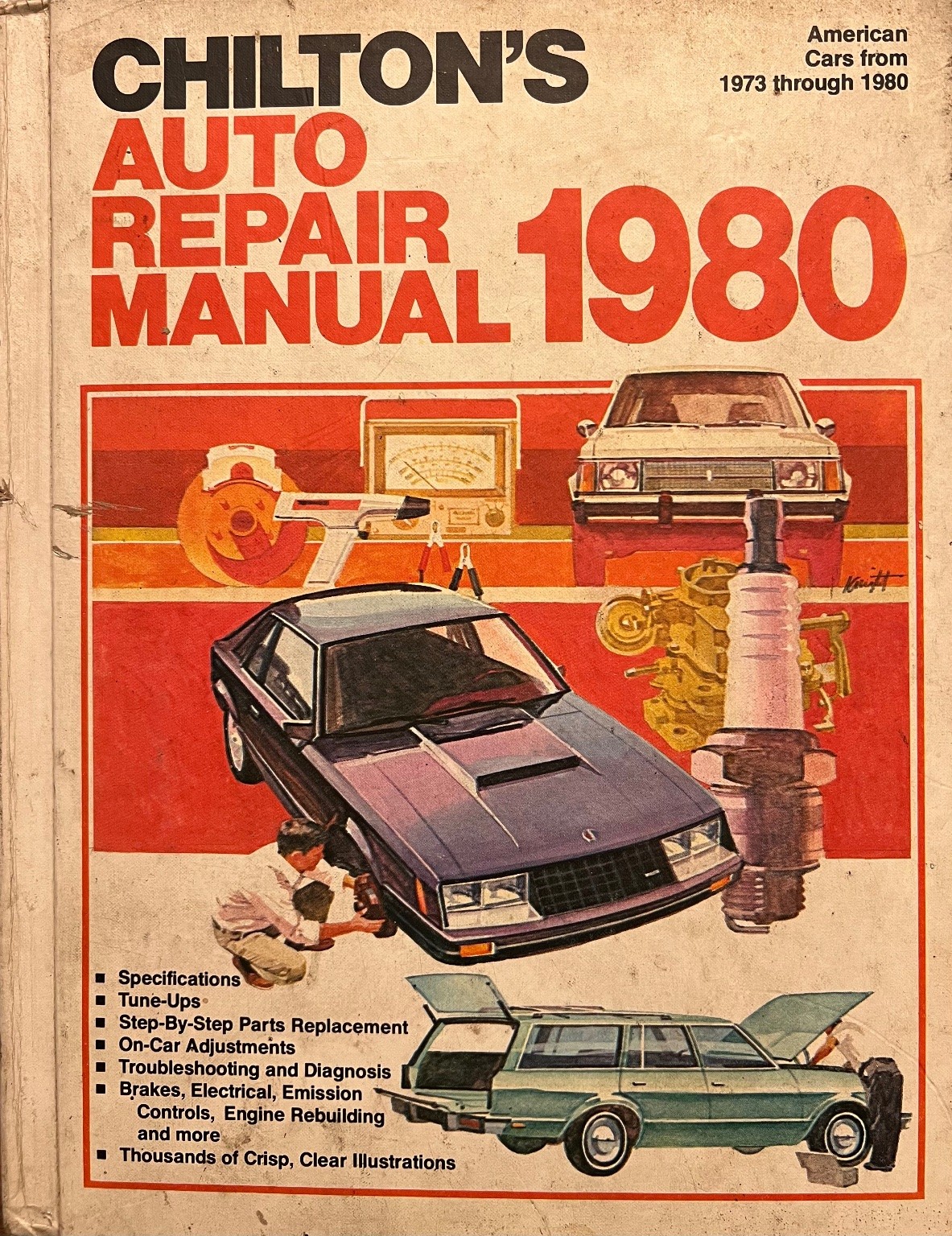 Chilton's Auto Repair Manual American Cars 1973-1980