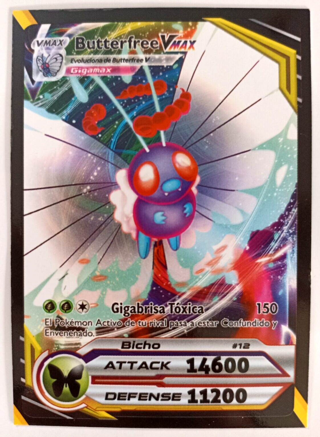 CARD POKEMON EE VOL. XI #03 BUTTERFREE VMAX 2020 Galar PERU South America TCG