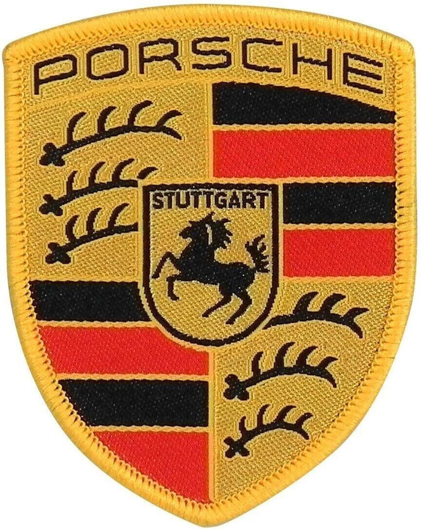 Porsche Crest Sew-on Badge - Pack of 10