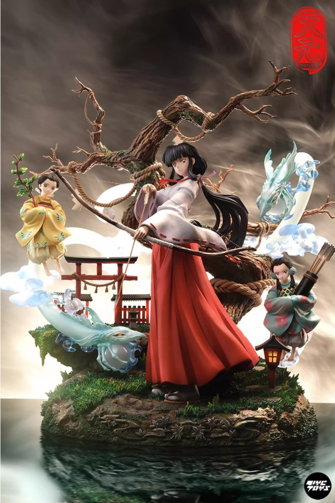 TY-Studio Inuyasha Kikyō Resin Statue 1/6 PU In Stock