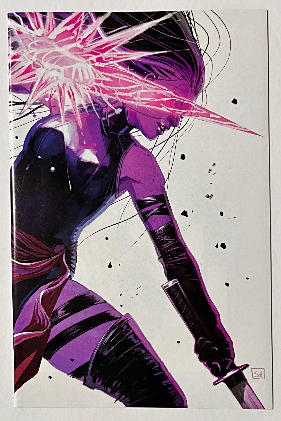 Hellions #15 Stephanie Hans Retailer Virgin Variant Cover Psylocke 2021 Marvel