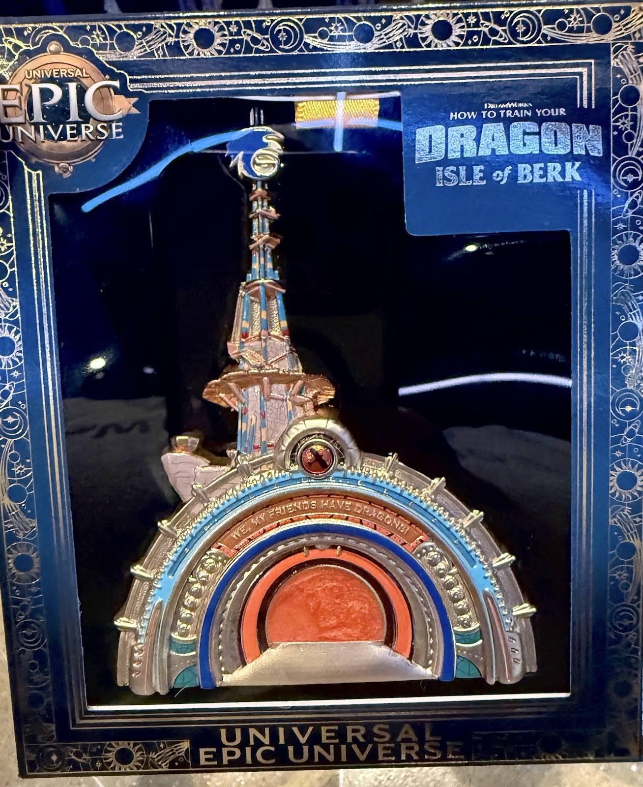 Universal Epic Isle Of Berk One Year Anniversary Limited Edition Portal Pin NEW