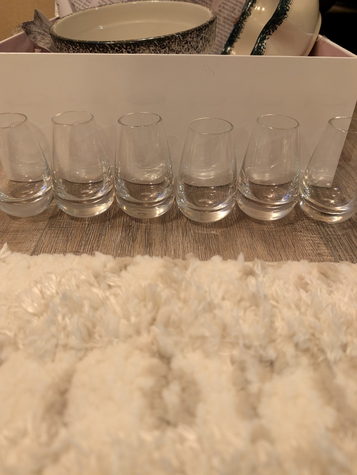  STEUBEN CRYSTAL LIQUIOR/CORDIAL GLASSES