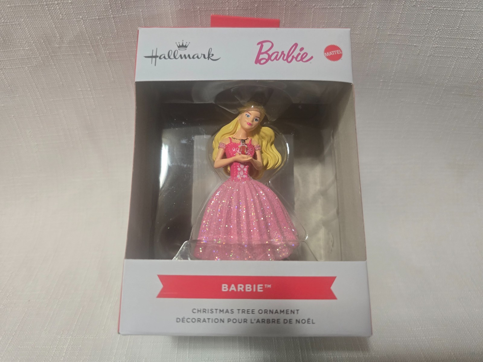 Hallmark 2026 Barbie Nutcracker Clara Red Box Ornament