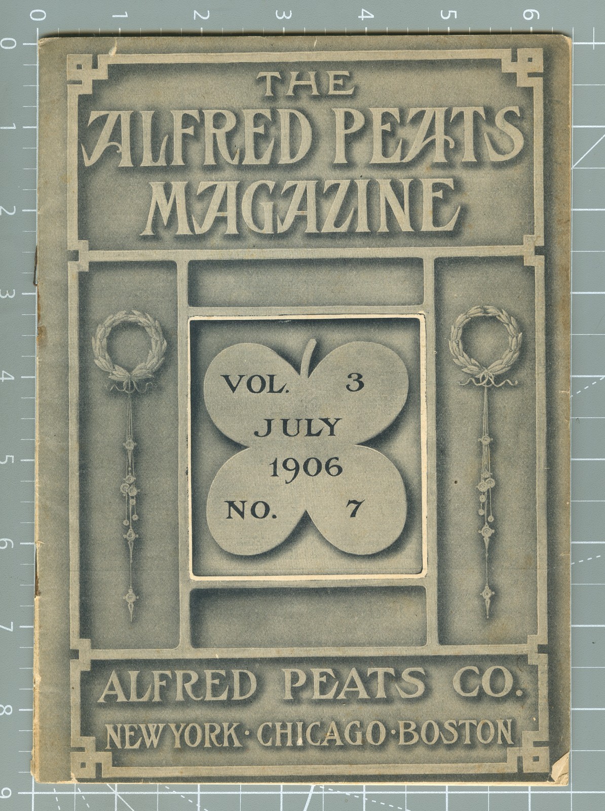 1906 Alfred Peats Magazine Vol 3 No 7 July Paint Wallpaper Trade