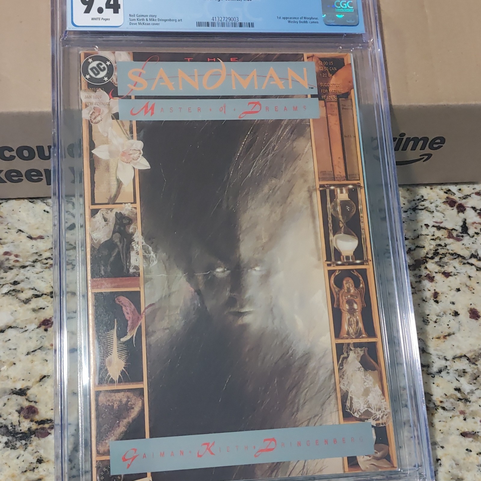 Sandman #1 (DC Comics January 1989) CGC 9.4