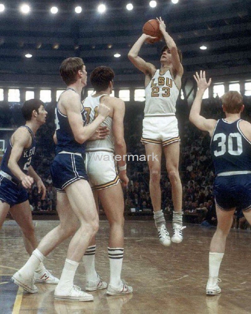 8x10 Pistol Pete Maravich GLOSSY PHOTO photograph picture print lsu college