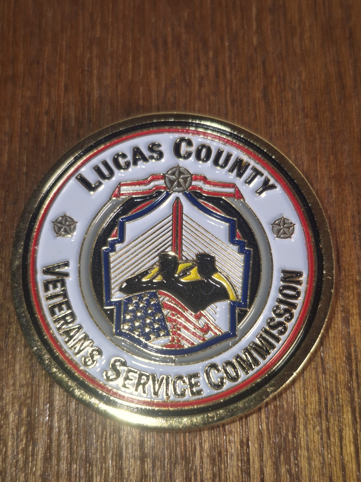 Lucas County Veterans Service Commission Commemorative Coin