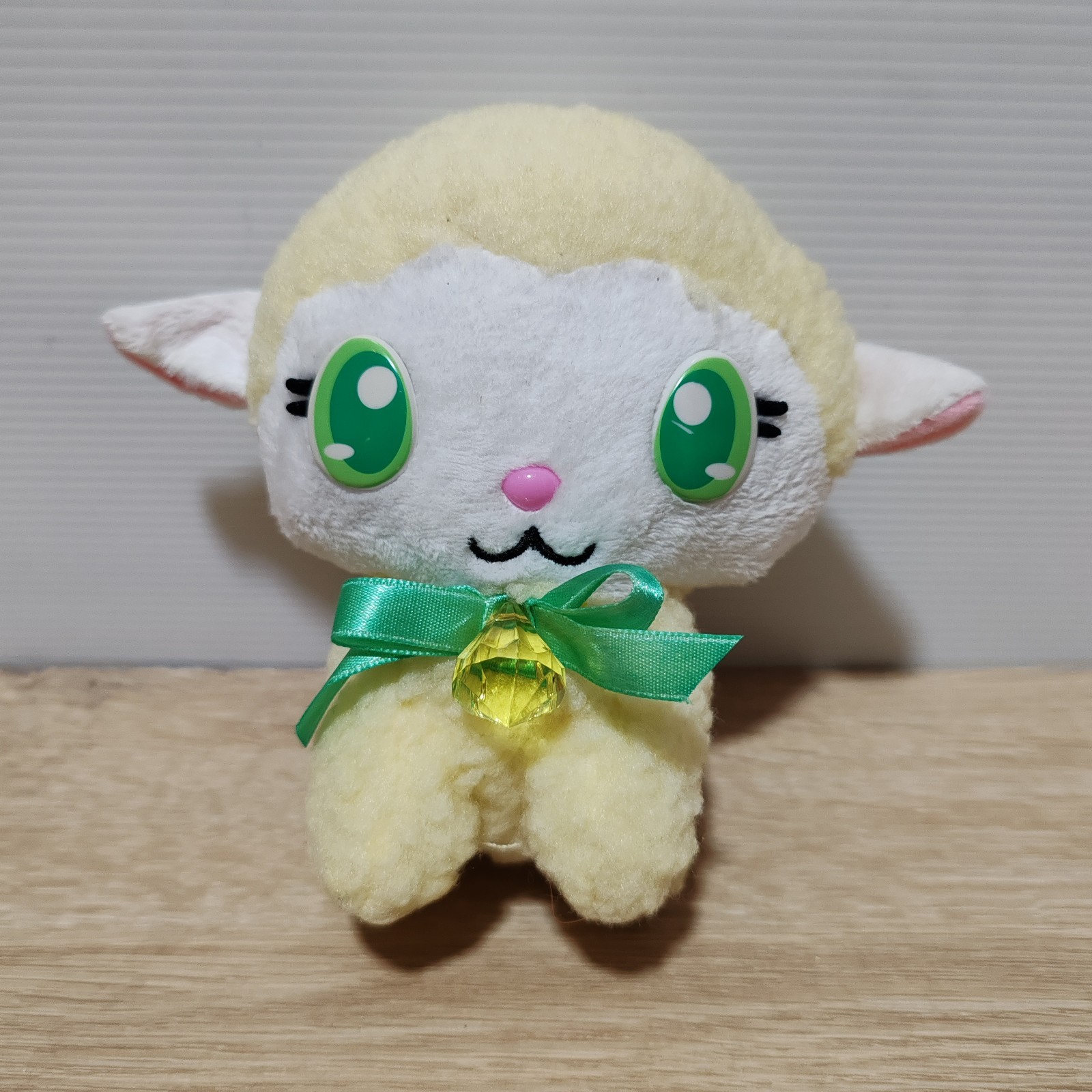 Sanrio Jewelpet Flora Sheep Lamb Fluffy Plush Toy Animal Sega 2008 Japan 5.5