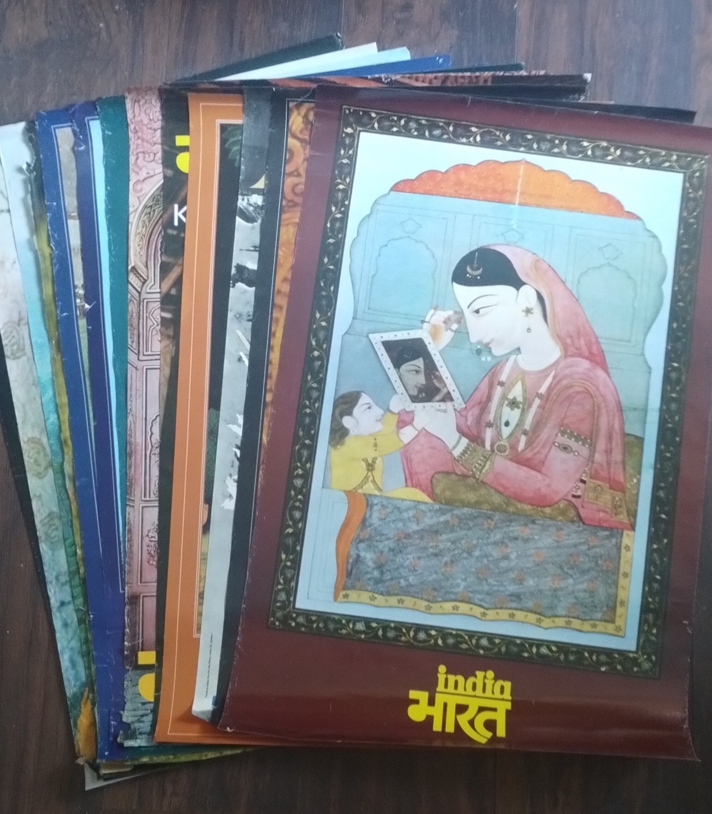 Rare 14 Vintage India Tourism Posters Mega-Lot - 1980s Original Prints