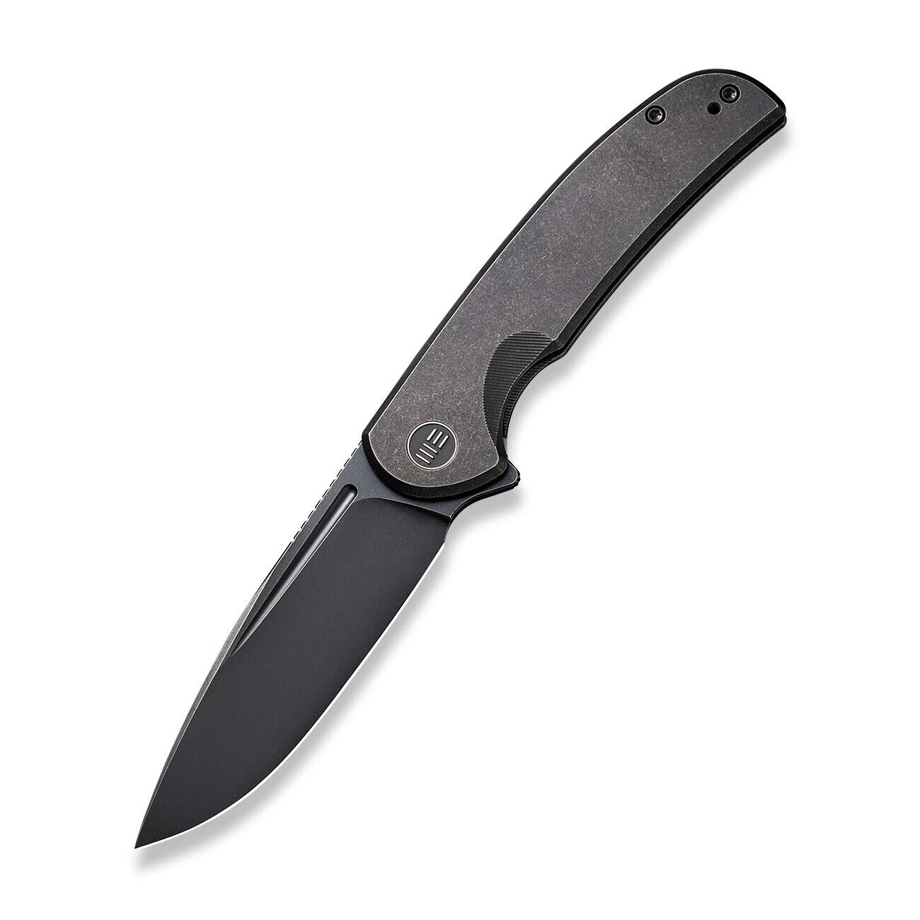 WE Beacon Folding Knife Black Titanium Handle 20CV Plain Edge WE20061B-3