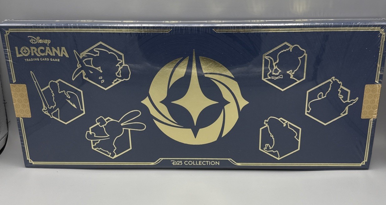 D23 Expo 2024 Disney Lorcana Card Collection Box Set of 6 Cards Exclusive Sealed D23 Expo 2024 Disney Lorcana Card Collection Box Set of 6 Cards Exclusive Sealed