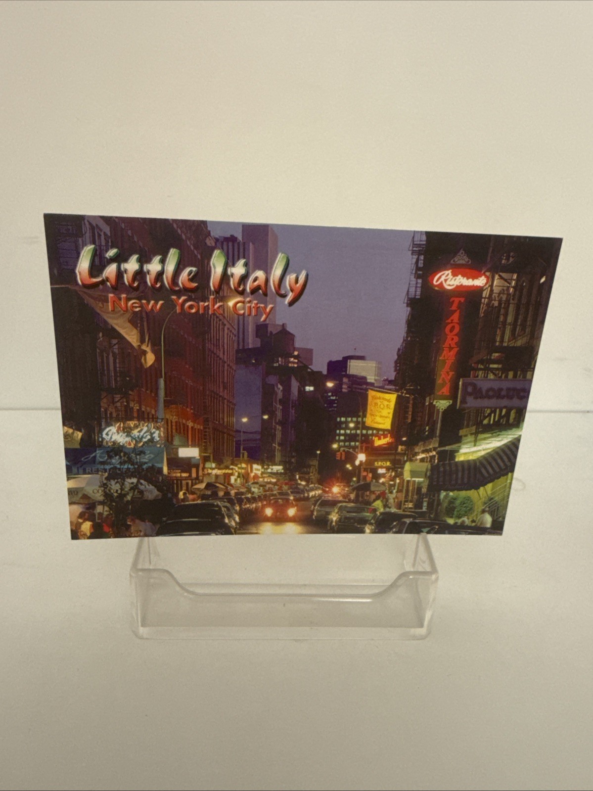 Postcard Little Italy New York City NY 6x4
