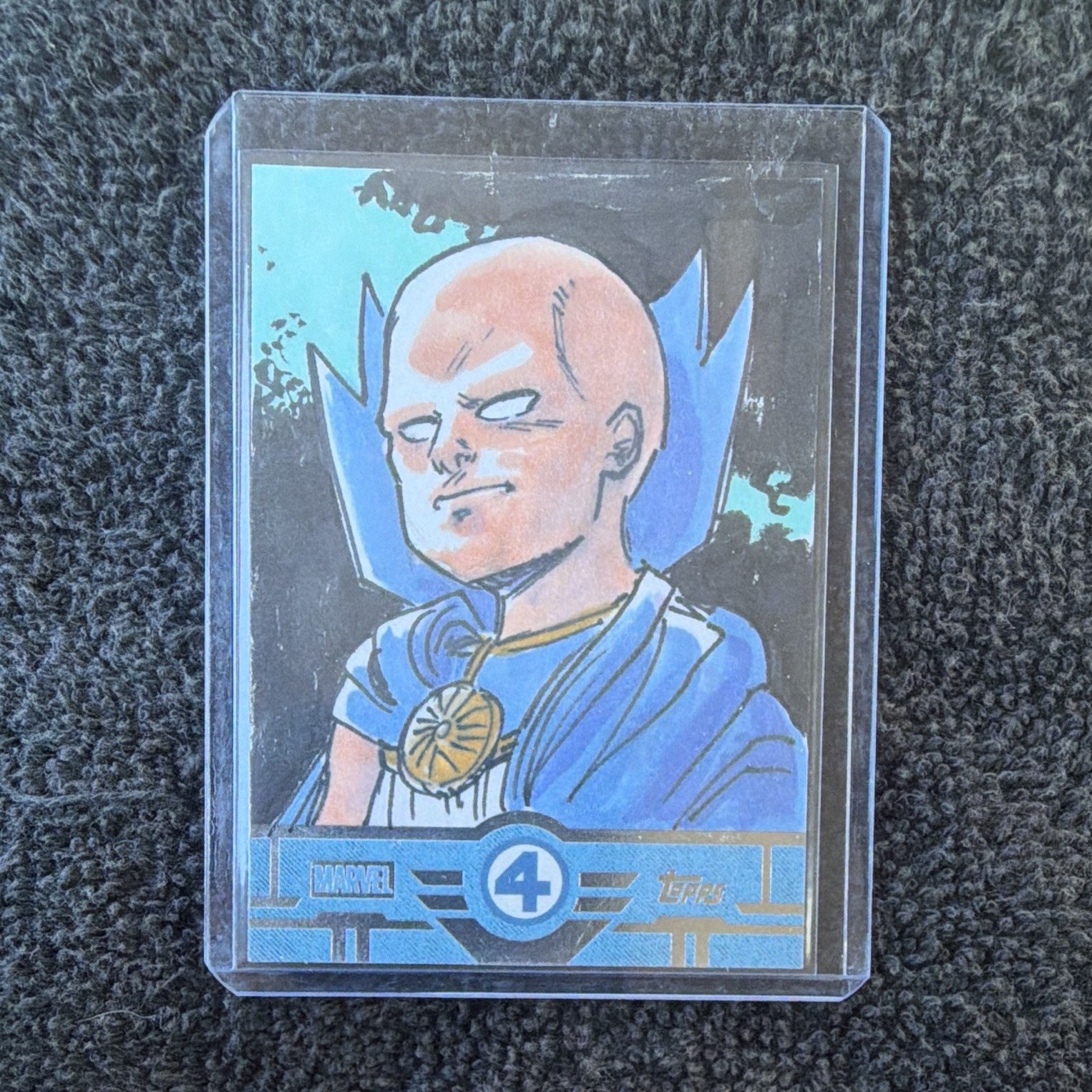 Topps 2026 Finest Fantastic Four 65th The Watcher Sketch Auto Fabio Ramacci