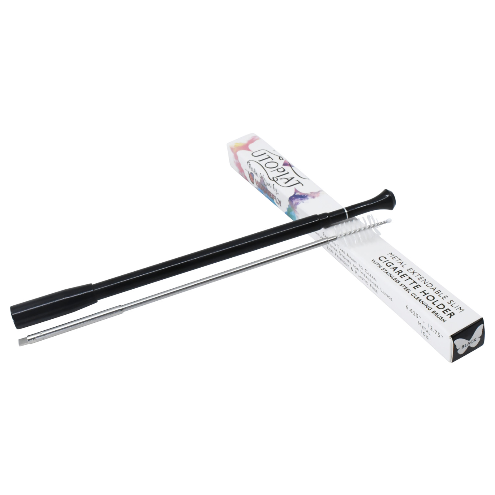 23mm Slim Cigarette Holder by Hudiefly Fits Virginia Slims Misty Eve Vintage Art