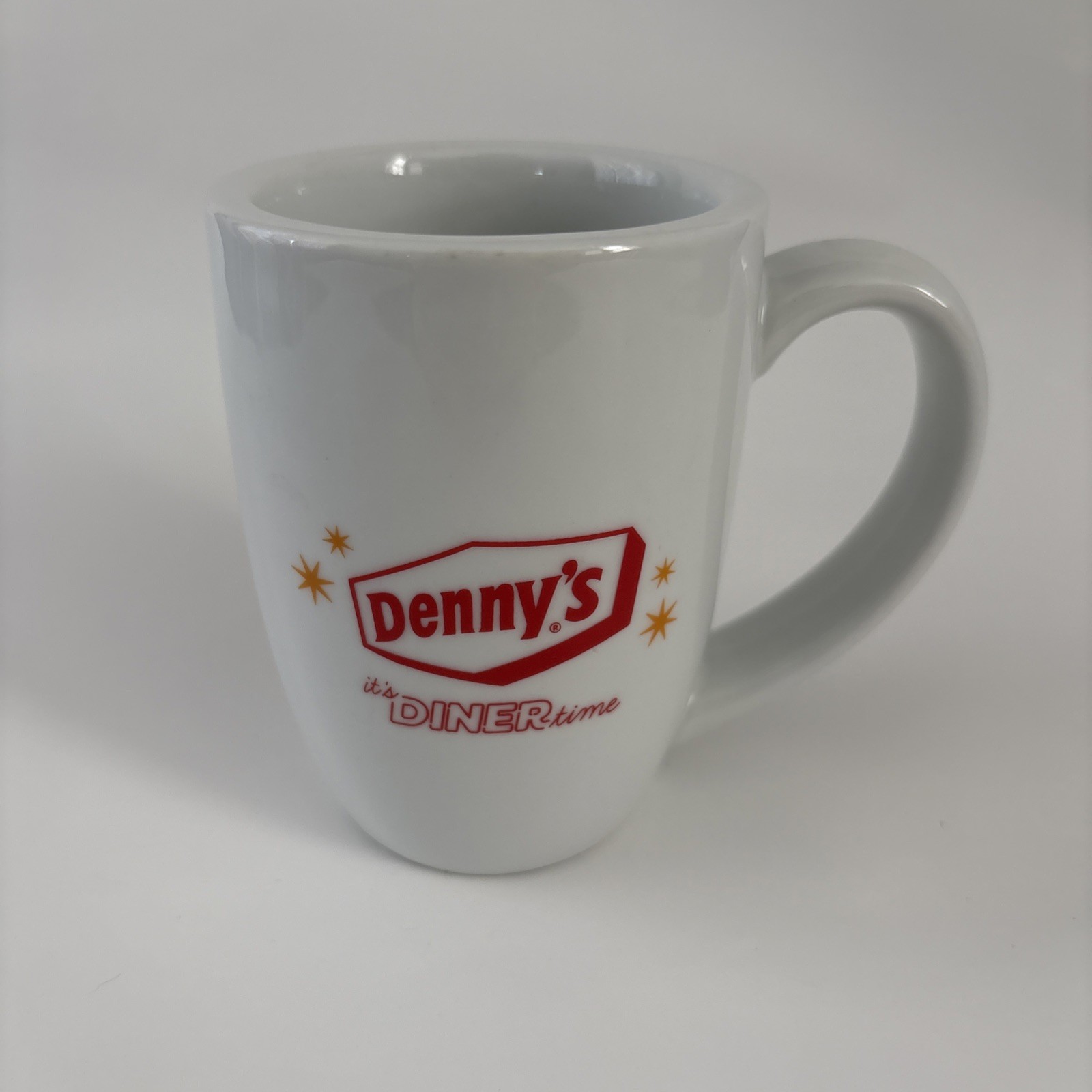 Denny\'s It’s Dinner Time Mug Shot 10oz Classic Retro Style Mug Denny\'s It’s Dinner Time Mug Shot 10oz Classic Retro Style Mug