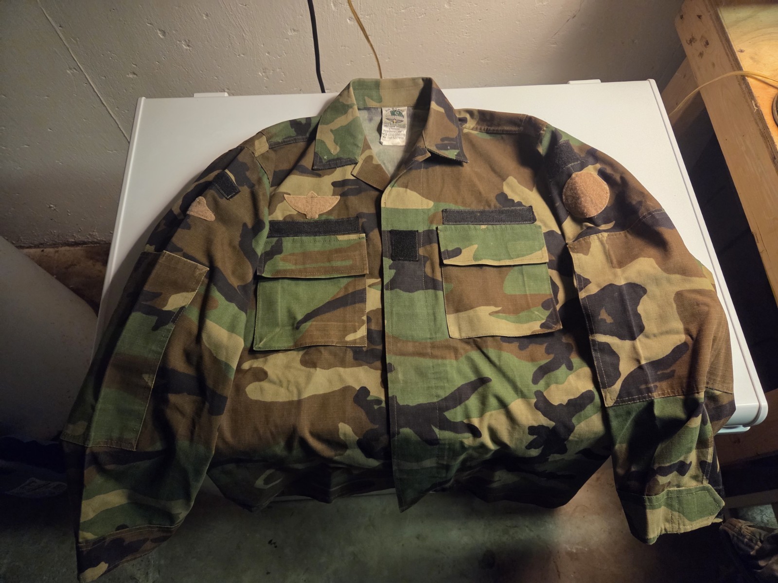 Pakistani Army Airborne Blouse M81 Woodland Camo Shirt GWOT