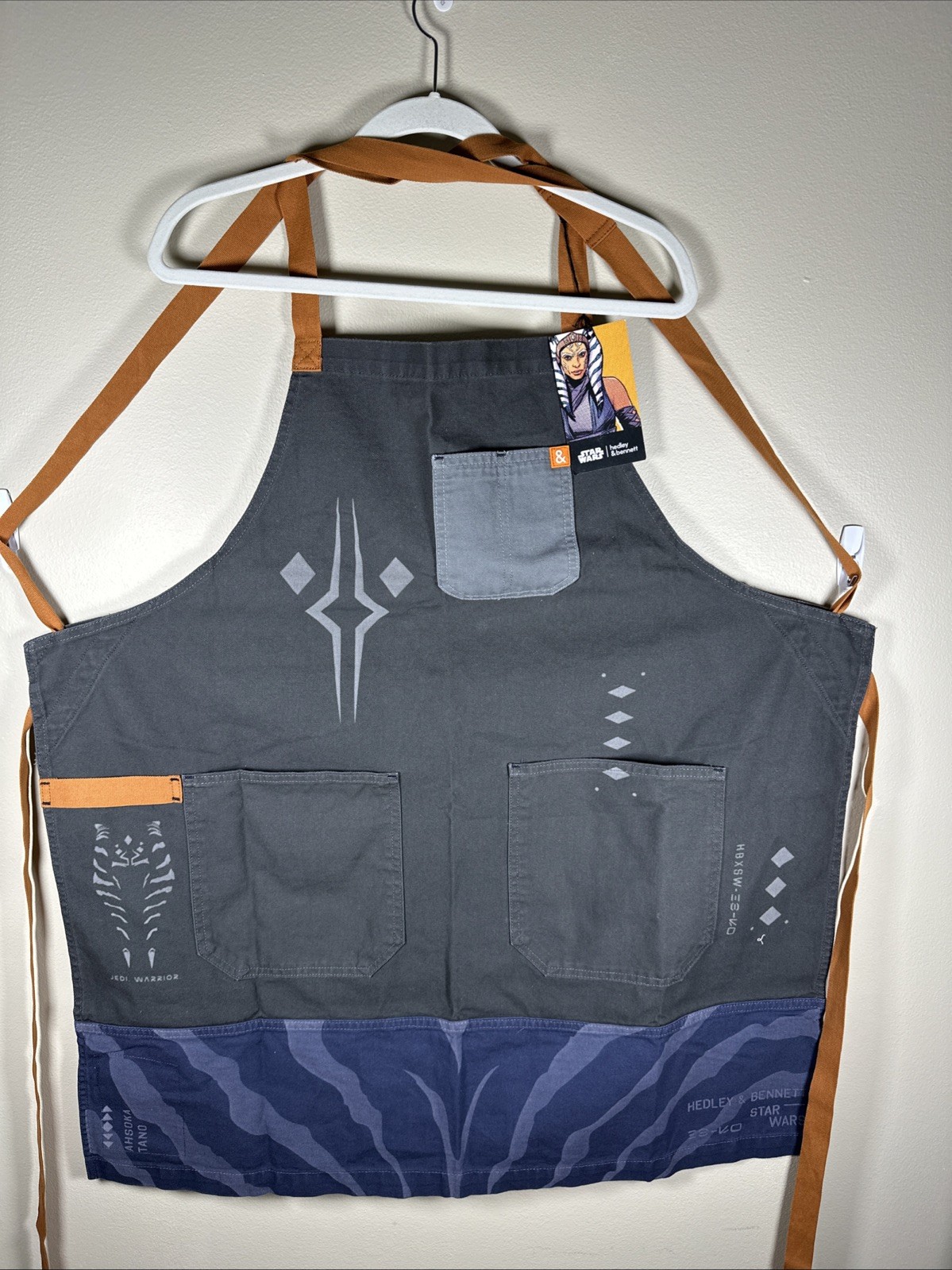 Hedley & Bennett Disney Star Wars Collaboration Apron Ahsoka Tano Sold Out
